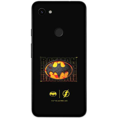 DC Comics The Flash Movie: Batman Bloody Logo Google Pixel 3a Skin